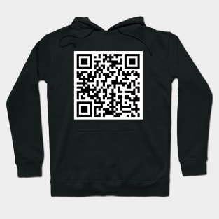 Meme Scan Me QR Code meme Hoodie